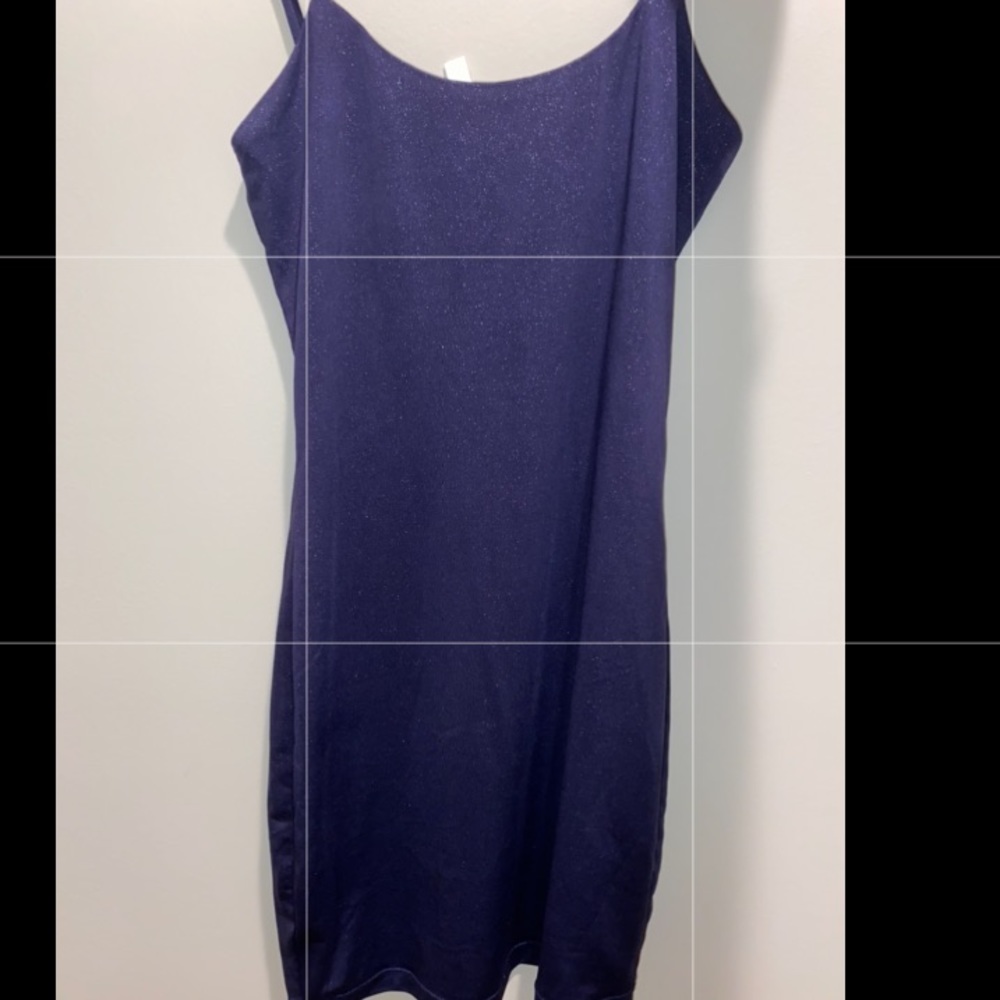 navy sparkle bodycon dress BRAND NEW